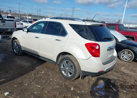 2015 Chevrolet Equinox Ltz z USA, uszkodzony, nr VIN 1GNALDEK0FZ107574